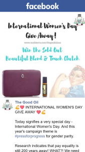The Good Oil – Win The Sold Out Beautiful Blend and Touch Clutch
