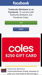 Towtrucks Brisbane – Win $250 Coles Gift Card