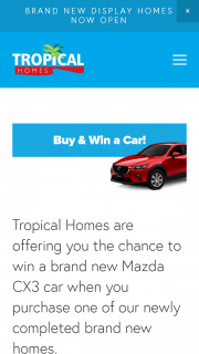 Tropical Homes Townsville – Win a Car