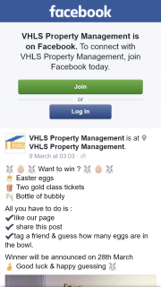VHLS Property Management – Win Gold Class Tickets & Easter Eggs