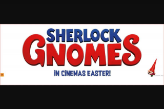 Visa Entertainment – Win One of 15 Family Passes to See Sherlock Gnomes