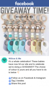 Willow & Me – Win a Wooden Bath Toy