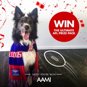 AAMI – Pets of AFL Fan Pack – Win 1 of 3 prize packs