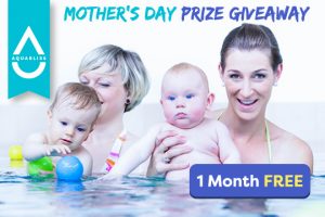 Aquabliss – Mother’s Day – Win 1 of 7 prizes of 1 month of swimming lessons