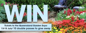 Gardening Australia – Win 1 of 10 double passes to the QLD Garden Expo valued at $40 each