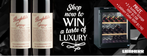 Wine Selectors – Cellar and Savour – Win a Liebherr Wine Fridge and Grange package valued at up to $2,938