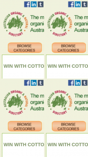 Australian Organic & Natural Directory – Win a ‘this Is Cottons’ Pack From Cottons