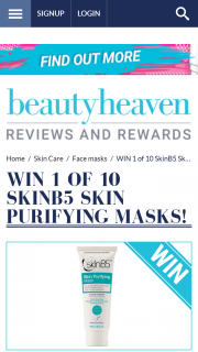 Beauty Heaven – Will Receive a Skin Purifying Mask