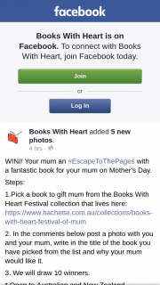 Books With Heart – Win a Fantastic Book for Your Mum for Mother’s Day