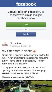Circus Rio – Win a Trip to The Circus