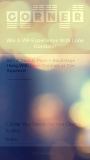 Corner Hotel – Win a VIP Experience With Lime Cordiale