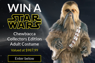 Costume Box Chewbacca Collectors Edition Adult Costume – a Chewbacca Collectors Edition Adult Costume Valued at $987.99 (prize valued at $987.99)