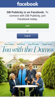 DB Publicity – Win One of Ten Tea With The Dames Double Passes (prize valued at $400)