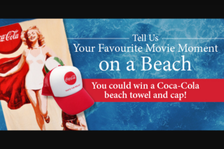 Dendy – Win a Coca-Cola Beach Towel and Cap