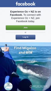 Experience Oz – Win a Double Pass for Whale Watching (prize valued at $100)