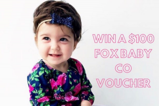 Fox Baby & Co – Win a $100 Fox Baby & Co Voucher (prize valued at $100)