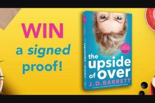 Hachette Australia – Win a Signed Proof Edition of The Upside of Over By Jd Barrett