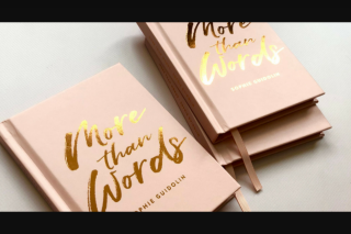Haven magazine – Win One of Five Signed Copies of More Than Words (prize valued at $29.95)
