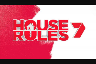 House Rules – Win a Suzuki Swift Sport (prize valued at $28,000)