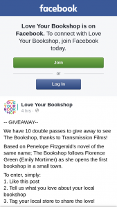 Love Your Bookshop – to See The Bookshop