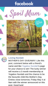Loving Nundah – Win a Three Month at Yogabox Nundah
