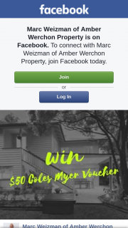 Marc Weizman of Amber Werchon Property – Win a $50 Coles Myer Gift Card By Simply Liking My Page and Tagging a Fellow Home Owner Or a Friend Who Is Interested In Property Investing (prize valued at $50)