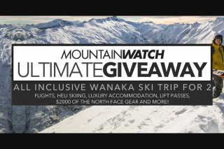 Mountain Watch – Win The Competition