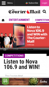 Nova 106.9FM Brisbane – Win Your Own Samsung Tablet Plus a 12-month Complimentary Digital Subscription (prize valued at $2,080)