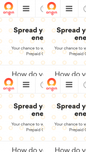 Origin Energery – Win a $2000 Visa Prepaid Gift Card (prize valued at $20,000)