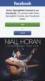 Orion Springfield Central – Win One of Five Double Passes to See Niall Horan