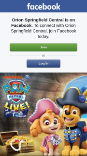 Orion Springfield Central – Win One of Five Family Passes to See Paw Patrol Live