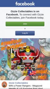 Ozzie Collectables – Win a Power Rangers