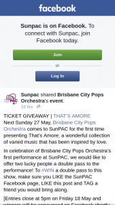SunPac – Win a Double Pass to this Show