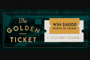 The Weekly Review – Win The The Golden Ticket Which Includes 9 Bucket List Experiences (prize valued at $4,000)