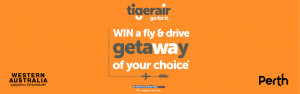 Tiger Airways Australia – Win a Perth fly/drive experience of your choice valued at $3,060 OR 1 of 20 Instant win prizes