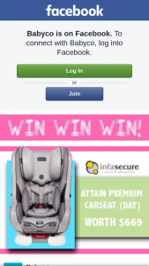 Babyco – Win this Awesome Infasecure Attain Premium Day Carseat Worth $669 (prize valued at $669)