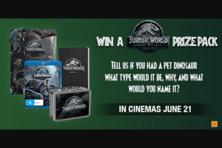 Dendy – Win an Awesome Prize Pack to Celebrate The Release of Jurassic World