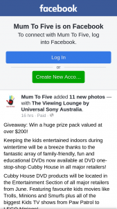 Mum to Five – Win a Huge Prize Pack Valued at Over $200
