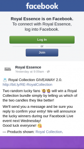 Royal Essence – Win a Royal Collection Bundle Simply By Telling Us Which of The Two Candles They Like Better