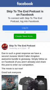 Skip to the End Podcast – Competition