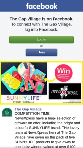 The Gap Village – Win One of Five Sunnylife Prize Packs