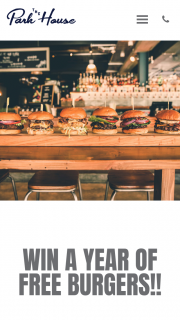 The Park House & Liquor – Win a Year of Free Burgers