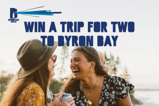 Win an All Inclusive Trip Up to Byron Bay for a Weekend (prize valued at $3,500)