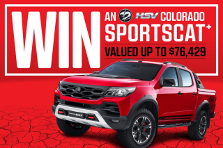 Bauer Media – Win a Hsv Colorado Sportscat In The Colour Absolute Red (prize valued at $76,429.3)