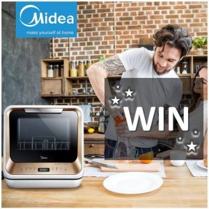 Midea Home Appliances Australia – Win a Midea Mini Dishwasher valued at $649 OR a Versa Microwave valued at $349