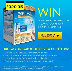 Pharmacy Direct – Win a WaterPik Waterflosser valued at over $329