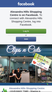 Alexandra Hills Shopping Centre – Win a Hair Cut and Treatment From Clips & Cuts Alexandra Hills Valued at $50 (prize valued at $50)