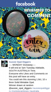 Aussie Opal Diggers – Win this Stunning 1.8ct