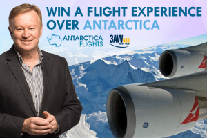 3aw Vic – Win a New Year’s Eve Flight Experience Over Antarctica (prize valued at $2,938)