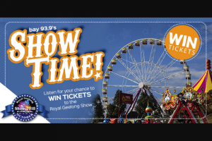 Bay939 Geelong – Win Tickets to The Royal Geelong Show 18/21 October